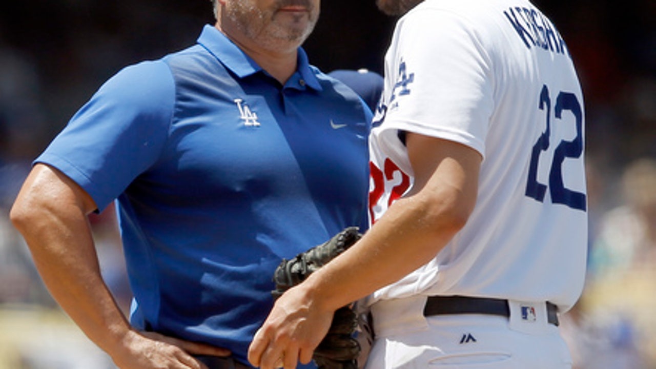 Kershaw has back strain, not herniated disk like last season